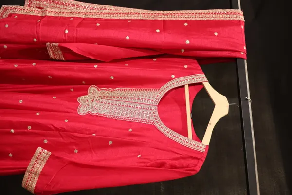 Red_Tissue_Ethnic_Anarkali_Suit_Set_For_Women