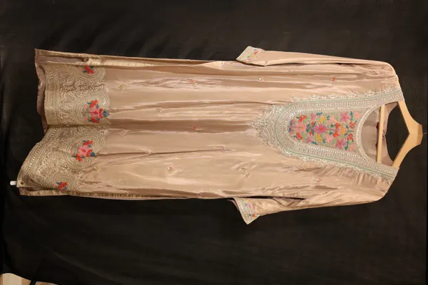 Cream_Silk_Embroidered_Ethnic_Sharara_Set_For_Women