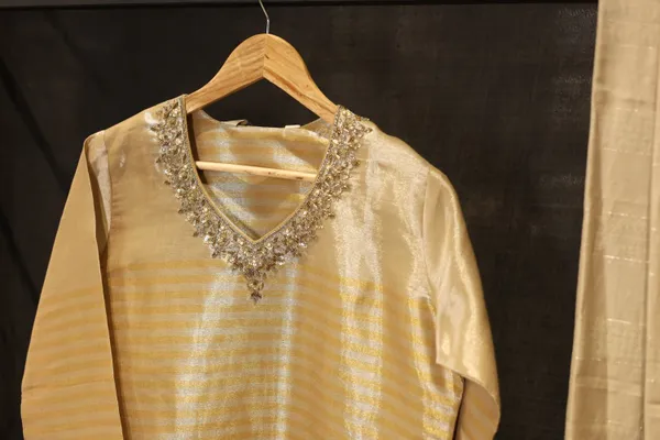 Gold_Tissue_Embellished_Ethnic_Sharara_Set_For_Women