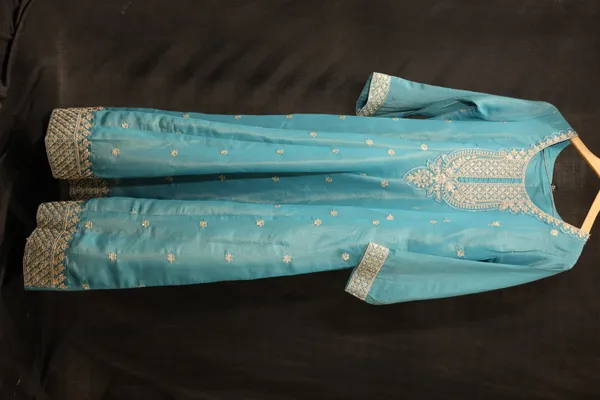 Teal_Tissue_Cambric_Embroidered_Ethnic_Sharara_Set_For_Women