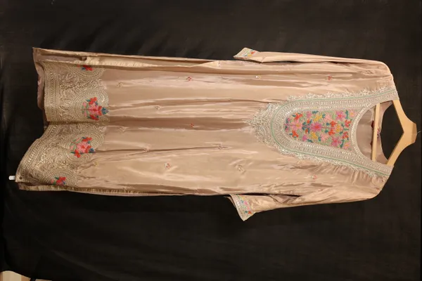 Cream_Silk_Embroidered_Ethnic_Sharara_Set_For_Women
