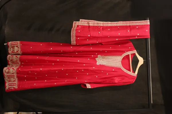 Red_Tissue_Ethnic_Anarkali_Suit_Set_For_Women