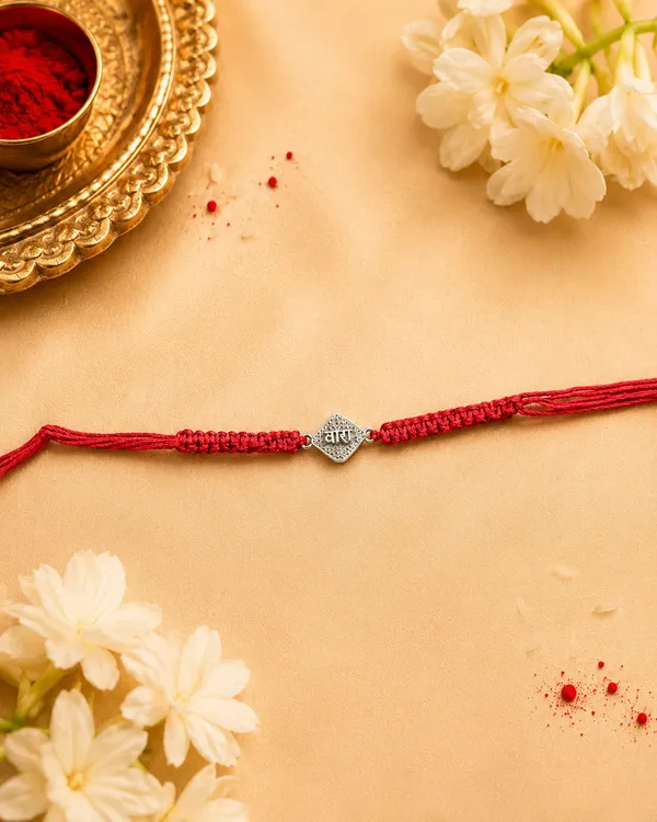 Red_Thread_925_Silver_Decorative_Rakhi_For_Men