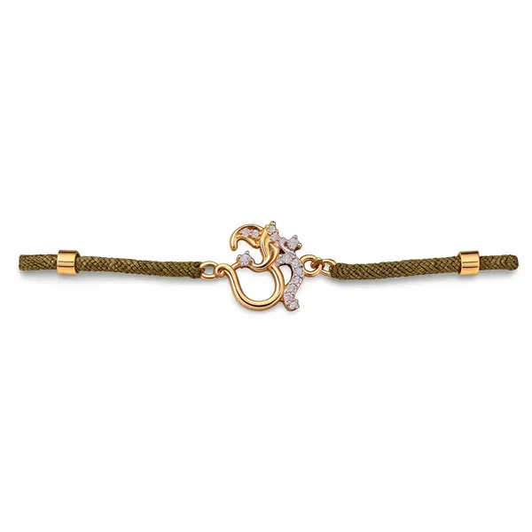Gold_Tone_925_Silver_Adjustable_Charm_Rakhi_For_Men