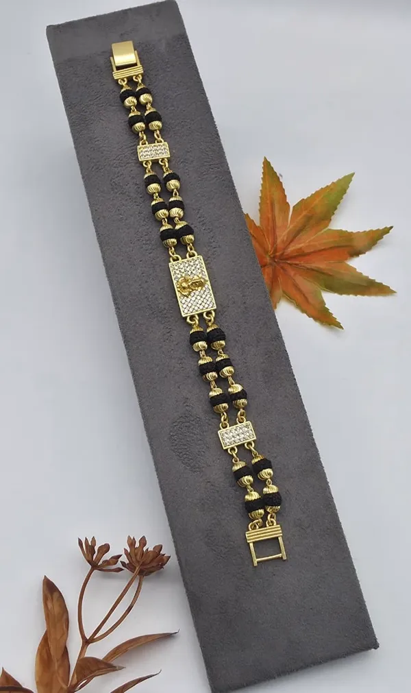 Divine_Ganesha_Rudraksh_Men's_Bracelet