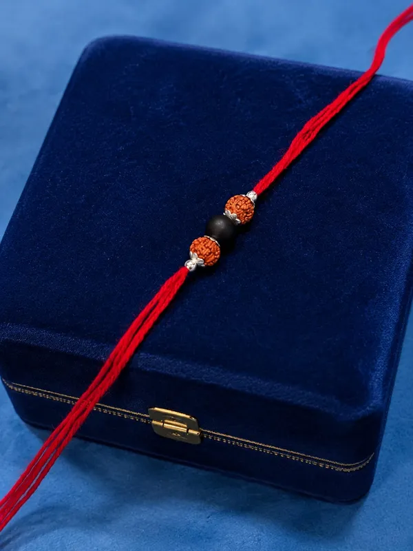 Red_Thread_Rudraksha_925_Silver_Beaded_Bracelet_For_Men