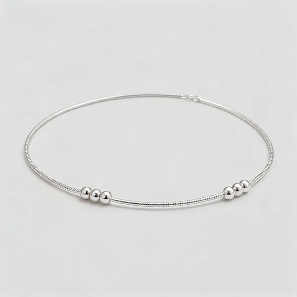 Silver_925_Sterling_Silver_Beaded_Anklet_For_Women