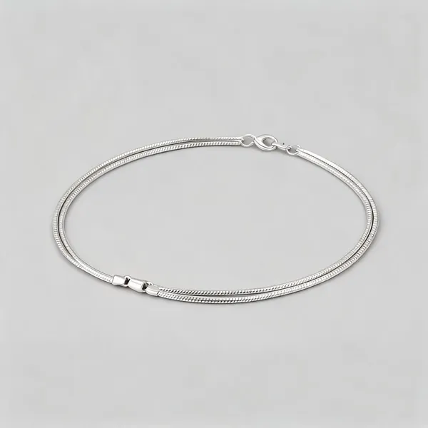 Silver_925_Sterling_Classic_Anklet_For_Women