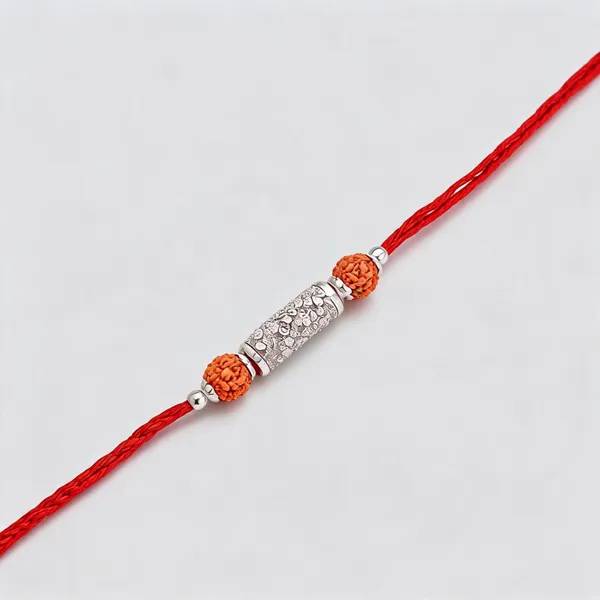 Red_Thread_Sterling_Silver_Beaded_925_Silver_Rakhi_For_Men