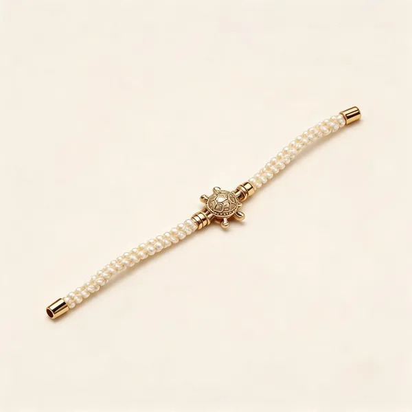 Yellow_925_Silver_Braided_Adjustable_Rakhi_For_Men