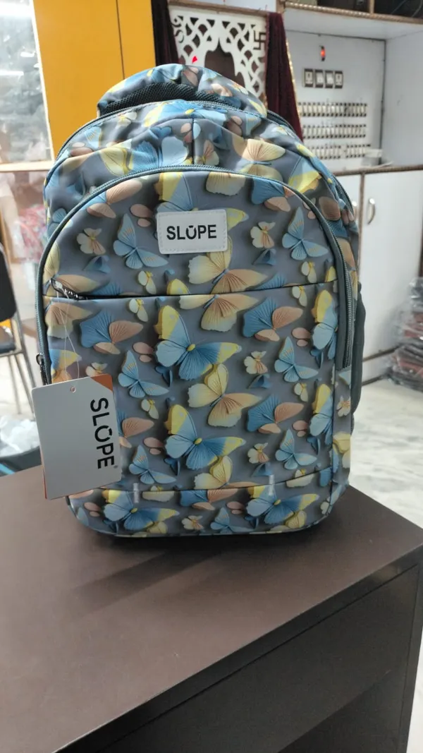 Slope_Blue_Floral_Print_Backpack