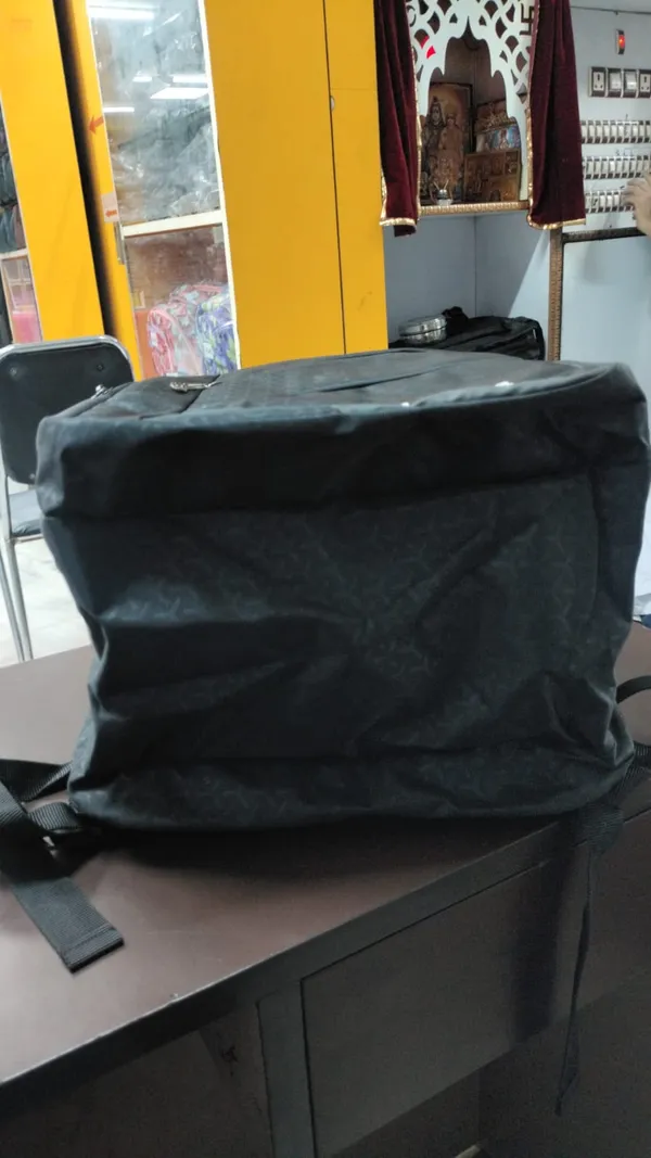 Slope_Black_Patterned_Backpack
