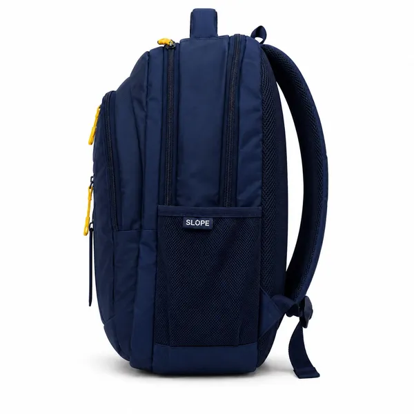 SLOPE_Navy_Multi-Compartment_Backpack