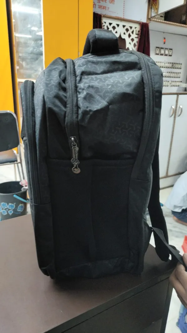 Slope_Black_Patterned_Backpack