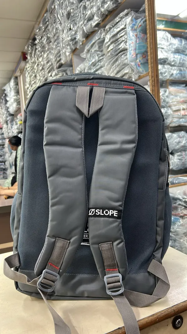 Slope_Grey_Multi-Compartment_Backpack