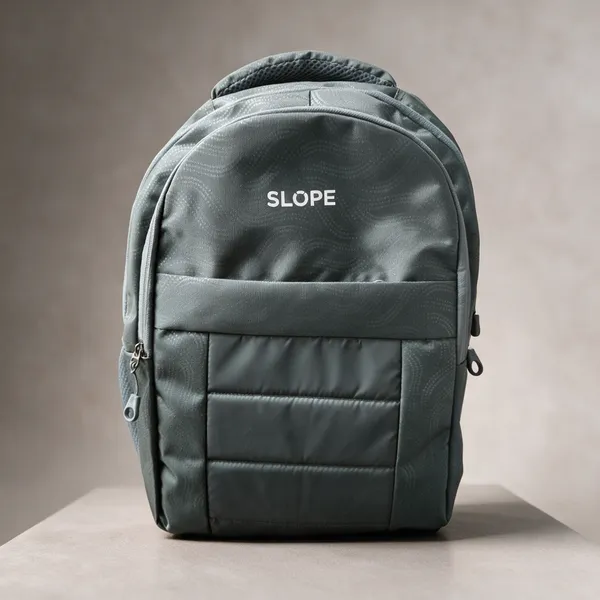 Grey_Polyurethane_Casual_Backpack_For_Students