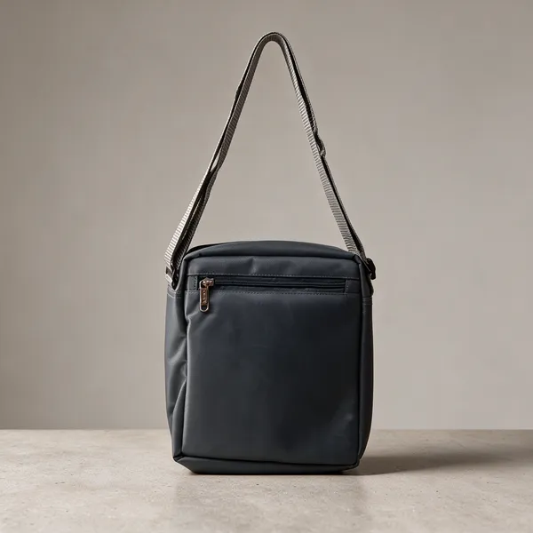 Black_Polyurethane_Crossbody_Shoulder_Bag_For_Students