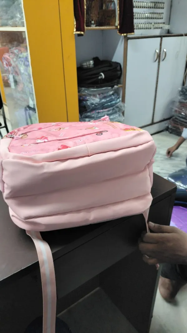 Slope_Pink_Printed_Character_Backpack