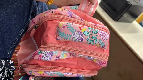 Pink_Floral_Print_Multi_Pocket_Backpack