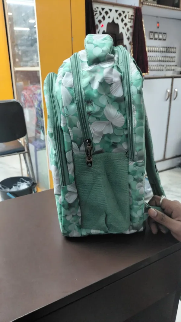 Mint_Green_Floral_Print_Backpack