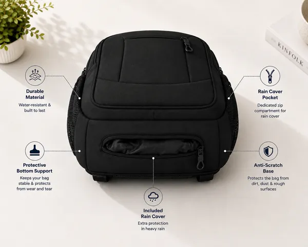 Black_Polyurethane_Laptop_Backpack_For_Students