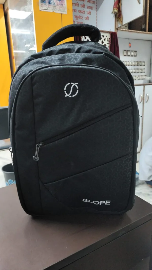 Slope_Black_Patterned_Backpack