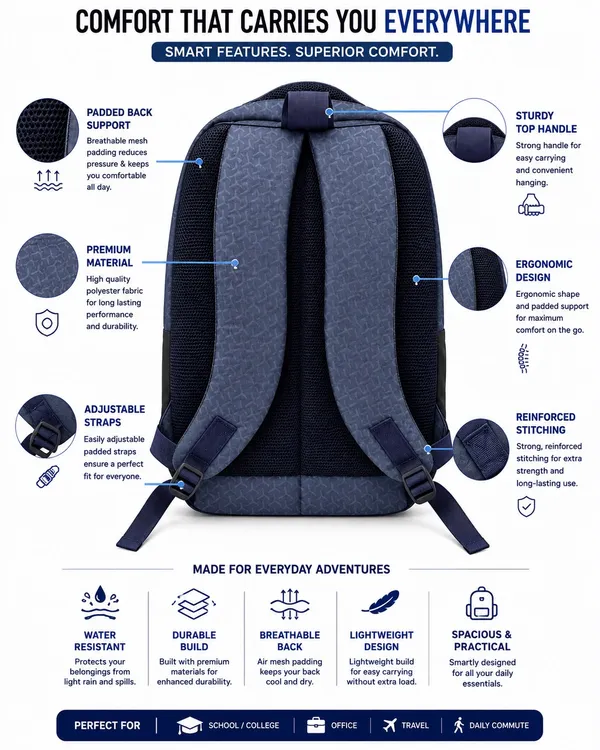 SLOPE_Black_Water_Resistant_Laptop_Backpack