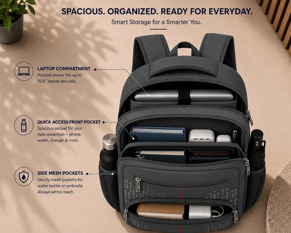 Grey_Polyester_Geometric_Print_Multi-Compartment_Backpack