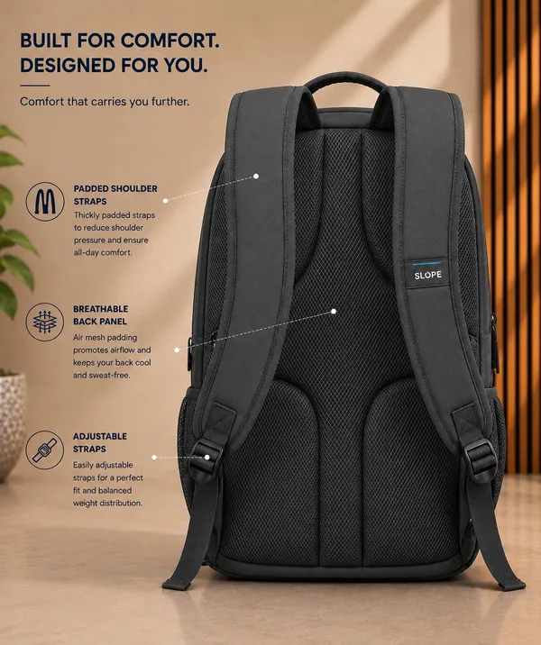 Grey_Polyester_Geometric_Print_Multi-Compartment_Backpack