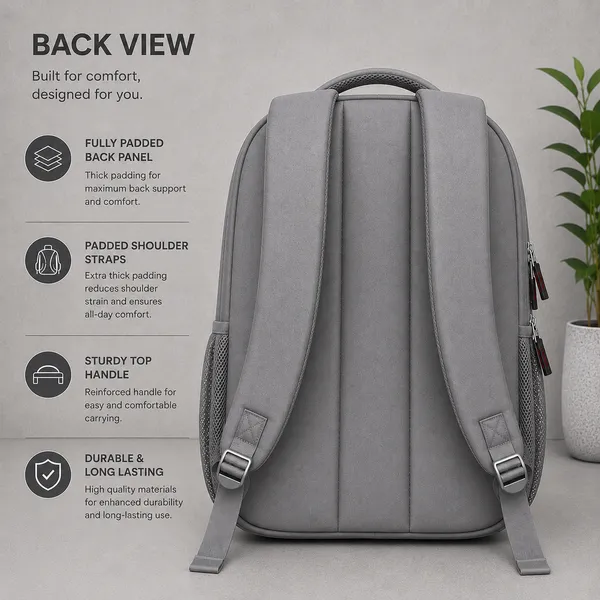 Grey_Polyester_Structured_Laptop_Backpack_For_Unisex