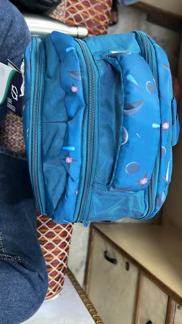 Blue_Printed_Multi-Compartment_Backpack