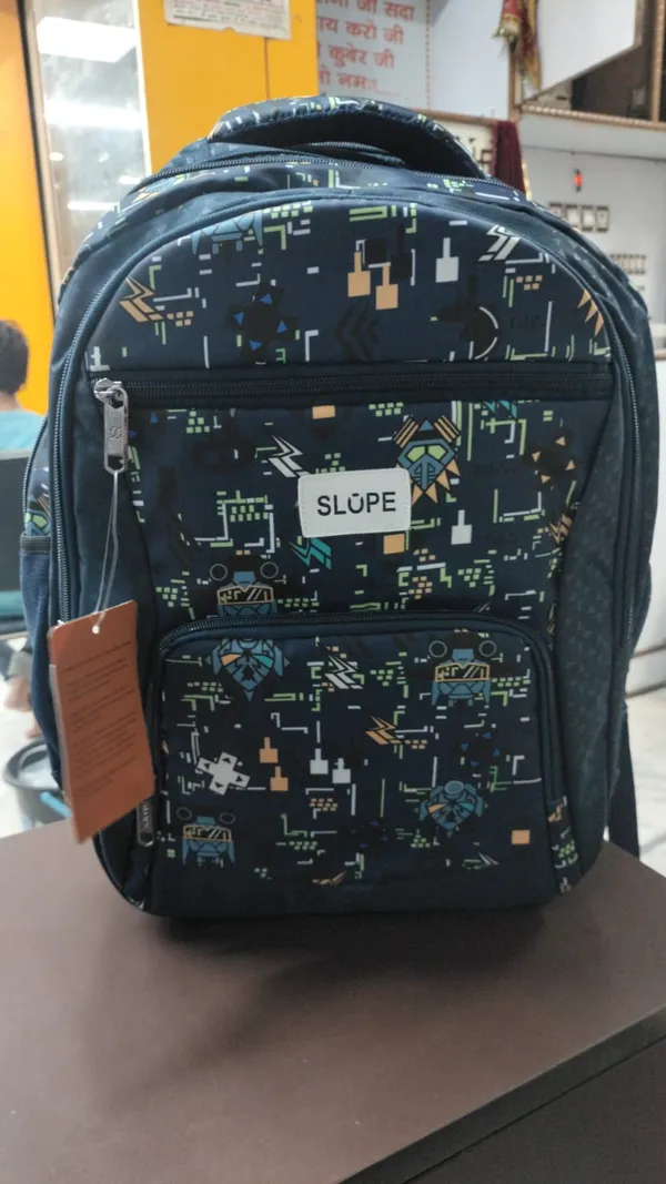 Black_Geometric_Print_Multi_Compartment_Backpack