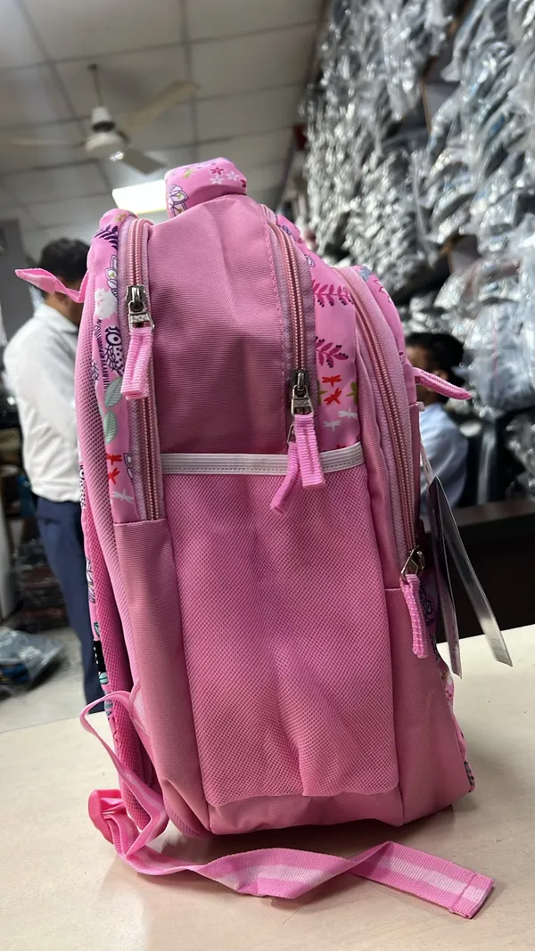 Pink_Floral_Print_Multi_Compartment_Backpack