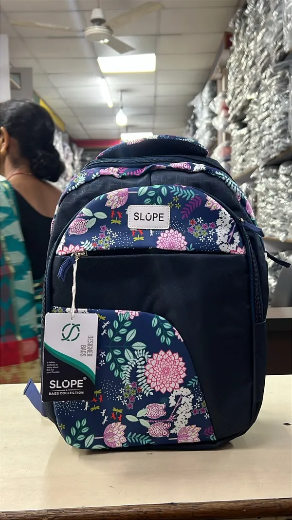 Navy_Floral_Print_Multi_Compartment_Backpack