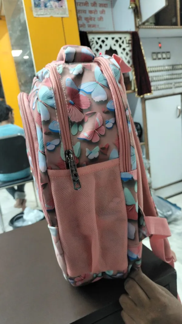 Pink_Floral_Printed_Multi_Compartment_Backpack