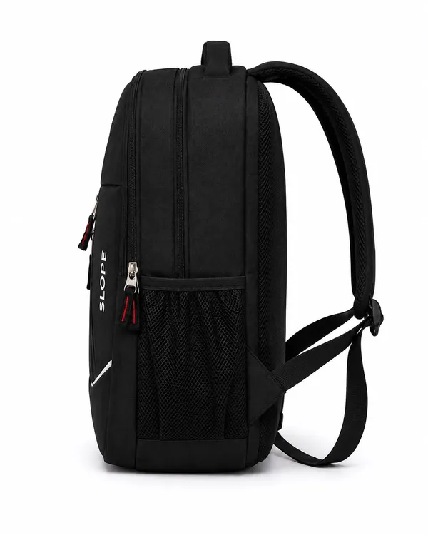 Black_Water_Resistant_Multi-Compartment_Backpack