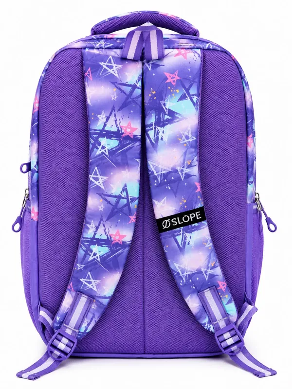 Purple_Star_Print_School_Backpack