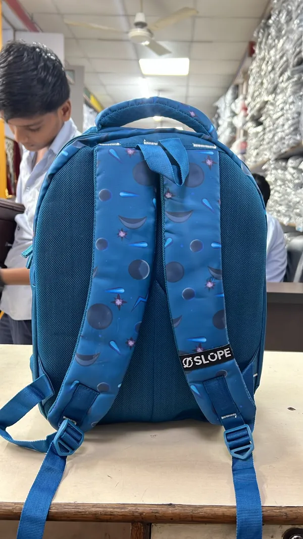 Blue_Printed_Multi-Compartment_Backpack