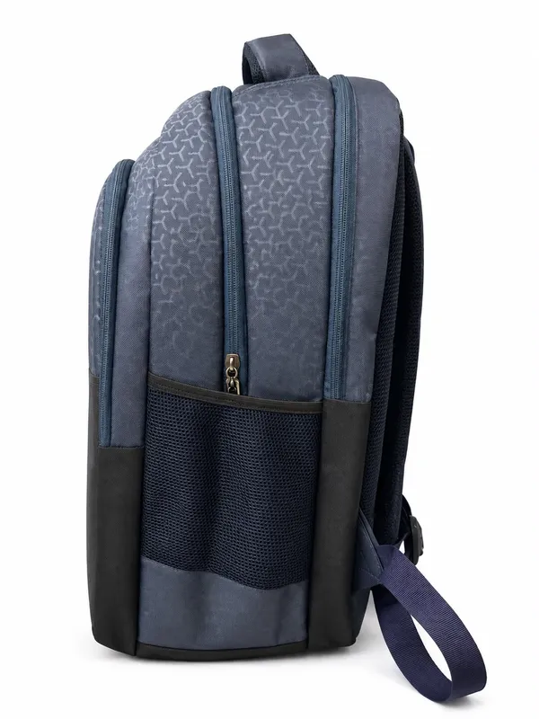 Black_Patterned_Multi-Compartment_Backpack