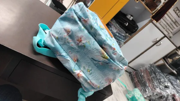 Blue_Floral_Print_Multi-Compartment_Backpack