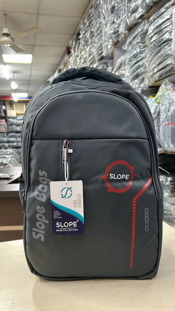 Slope_Grey_Multi-Compartment_Backpack