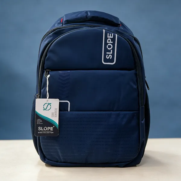 Blue_Polyester_Multi-Compartment_Backpack_For_Students
