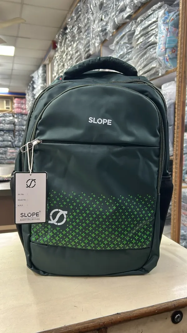 Slope_Green_Printed_Multi-Compartment_Backpack