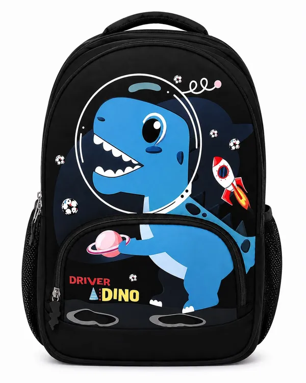 Black_Dinosaur_Printed_Kids_Backpack