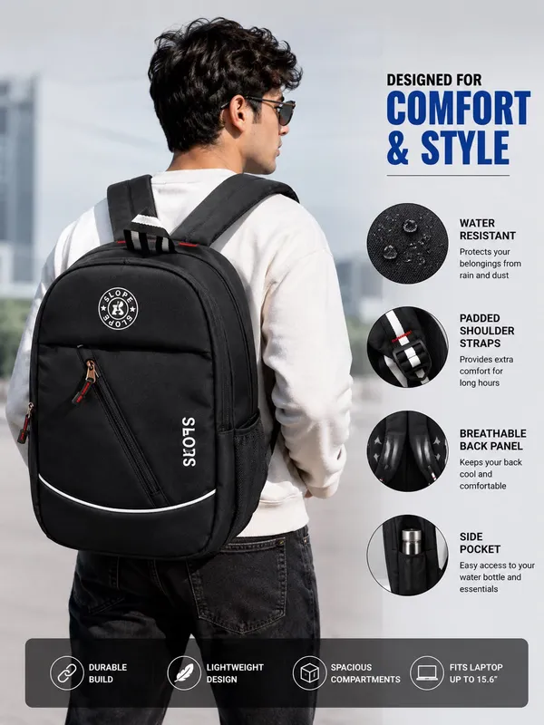 Black_Water_Resistant_Laptop_Backpack