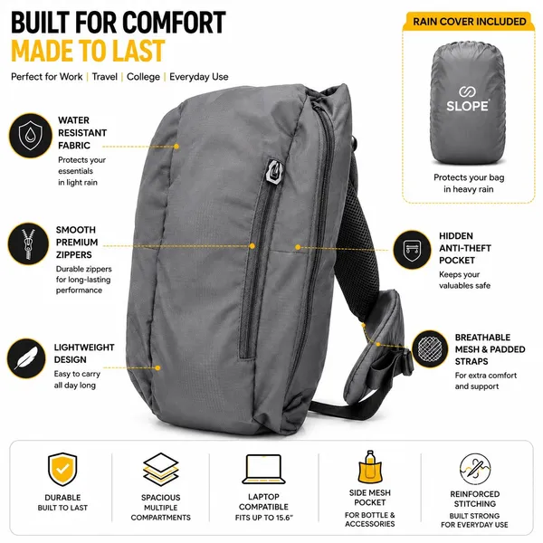 Grey_Laptop_Backpack_With_Rain_Cover