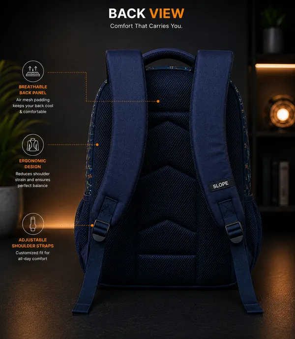 Navy_Blue_Polyester_Geometric_Print_Multi-Compartment_Backpack