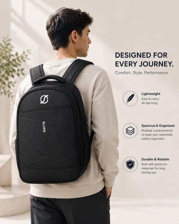 Black_Polyester_Casual_Backpack_For_Students