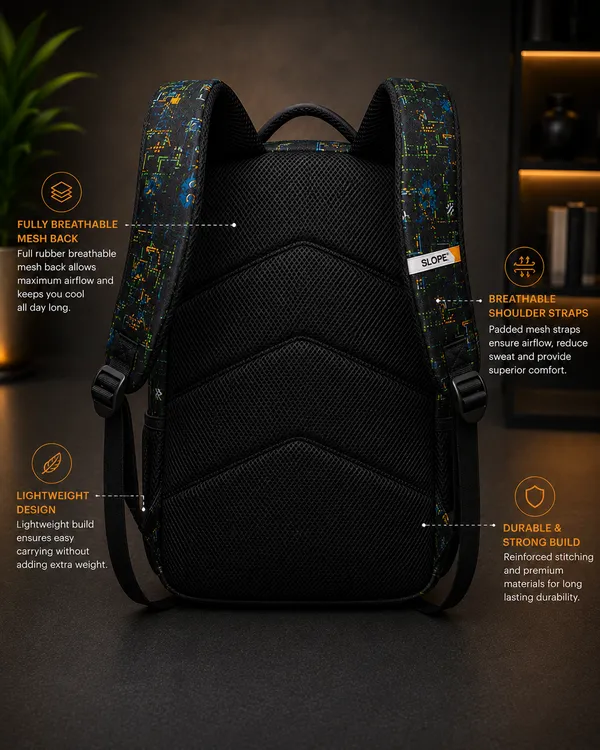 Black_Polyester_Geometric_Print_Backpack_For_Students