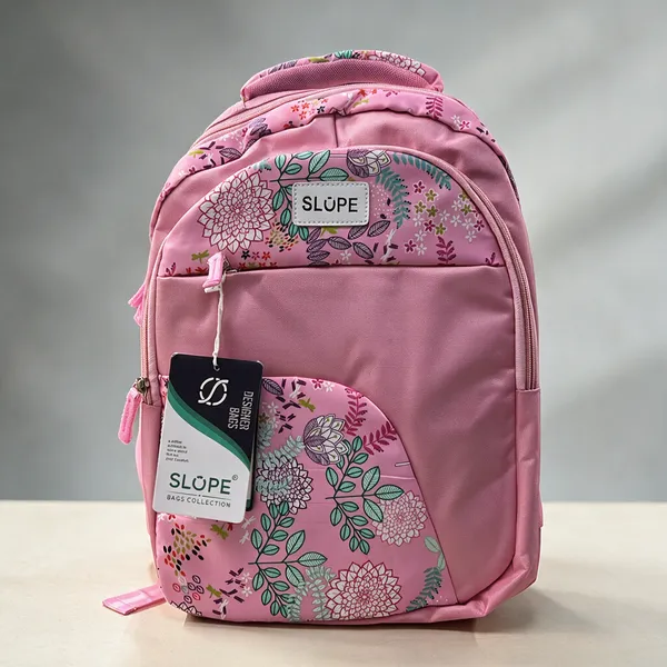 Black_Polyester_Floral_Print_Multi-Compartment_Backpack